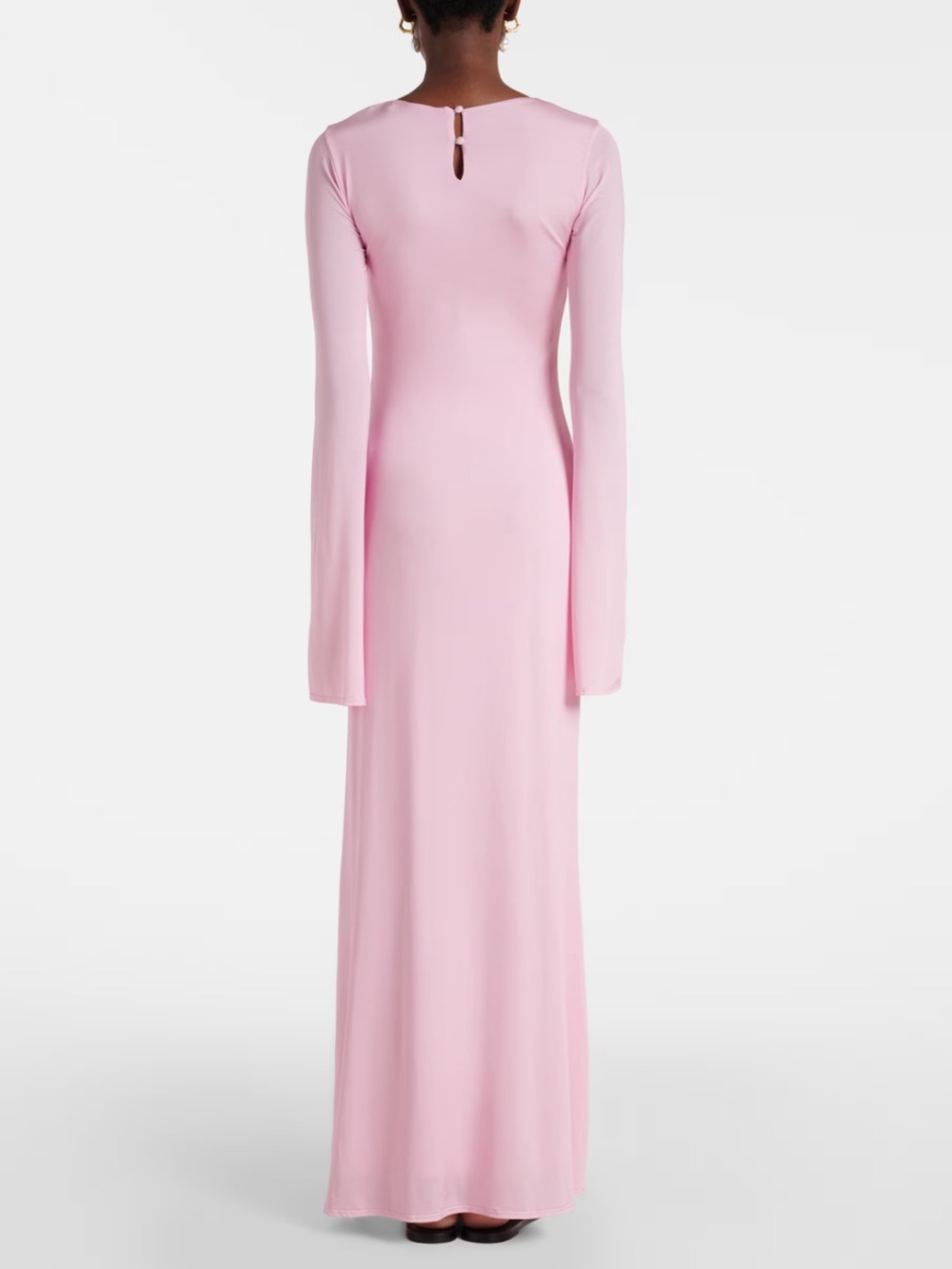Cala de la Cruz Amay pink floral maxi dress - Picture 2 of 8